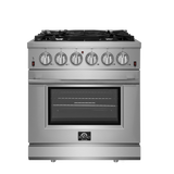 Forno Massimo 30″ Freestanding Gas Range - Stainless (FFSGS623930)