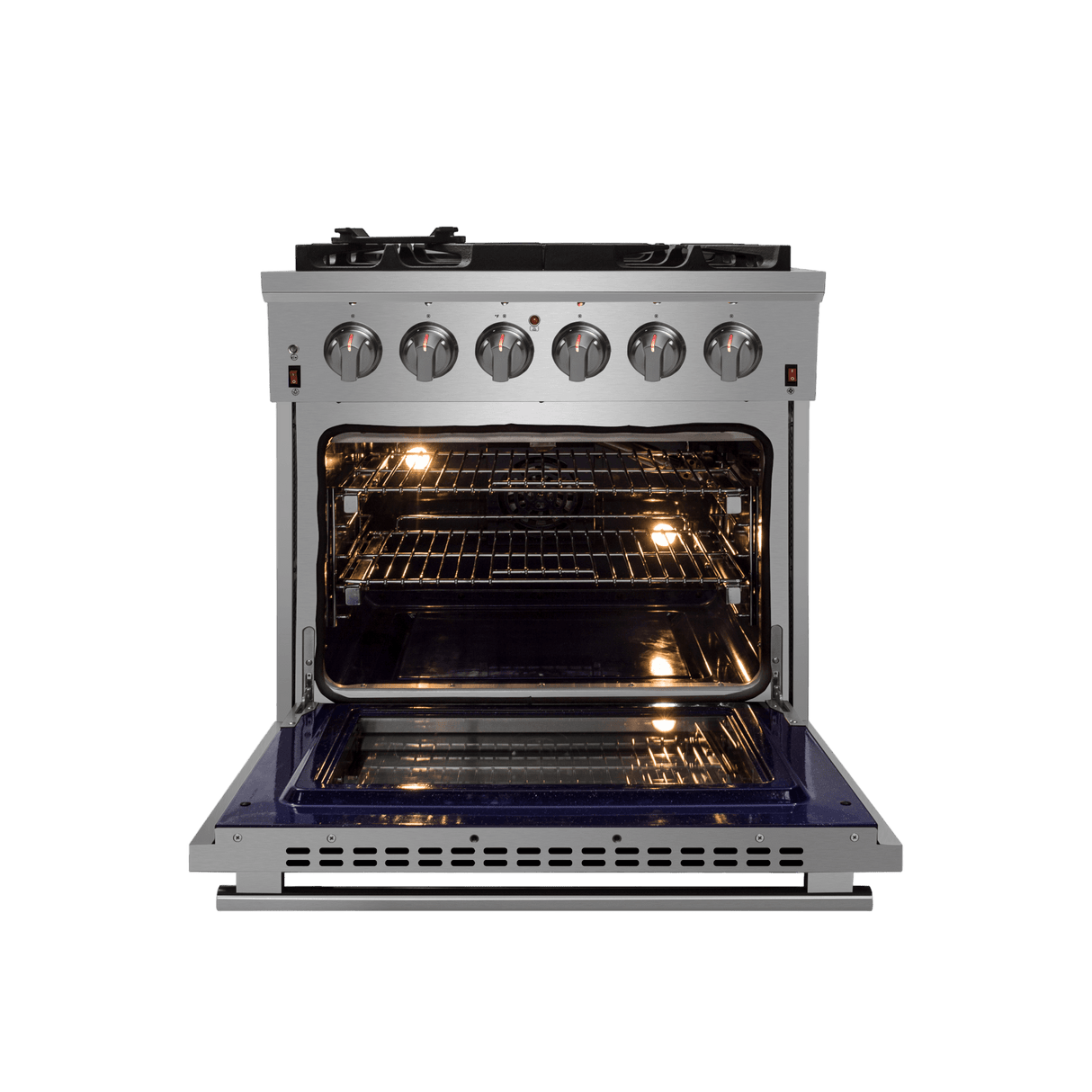 Forno Massimo 30″ Freestanding Gas Range - Stainless (FFSGS623930)
