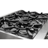 FORNO  Massimo 36-Inch Freestanding Gas Range, 6 Sealed Burners, Convection Oven, Energy Efficient - Stainless Steel (FFSGS623936)