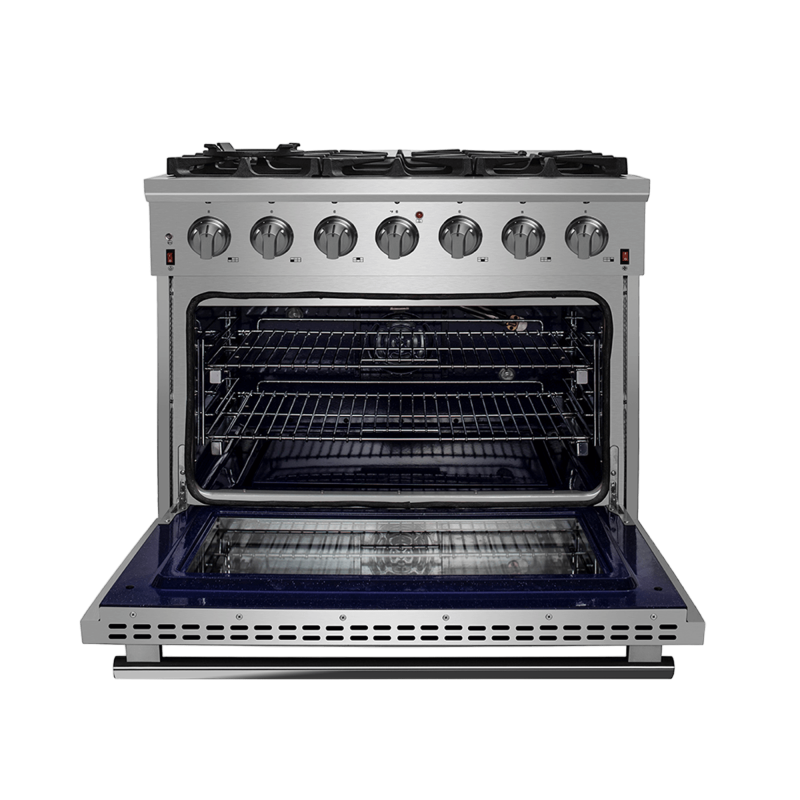 Forno Massimo 36″ Freestanding Gas Range - Stainless (FFSGS623936)