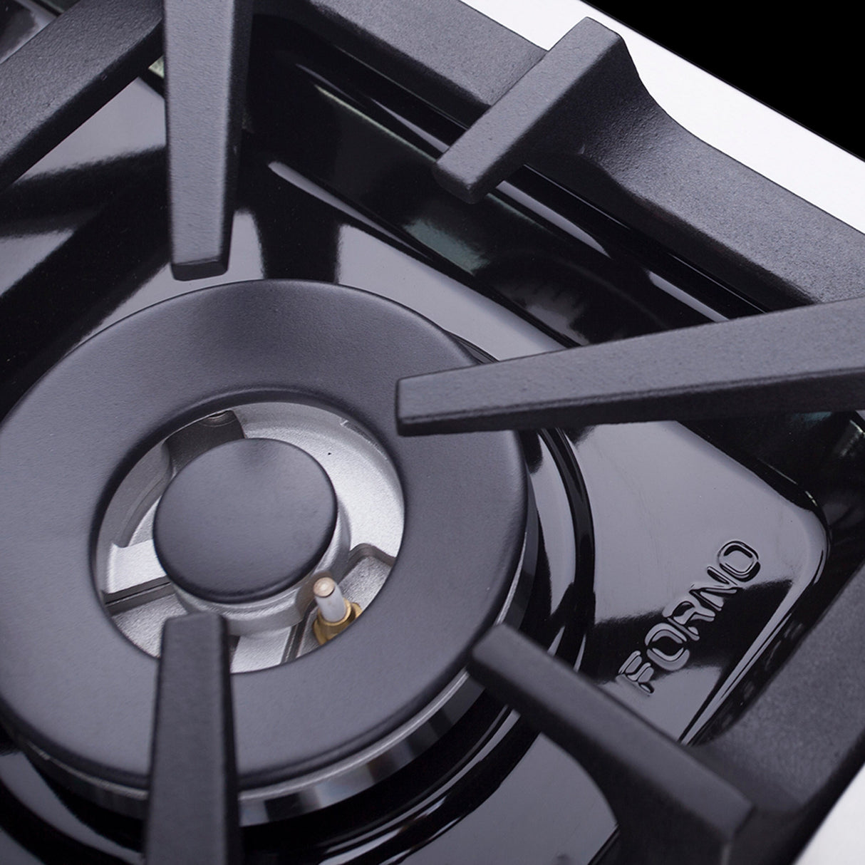 FORNO  Massimo 48-Inch Freestanding Gas Range, 8 Burners, True Convection Oven - Stainless (FFSGS623948)