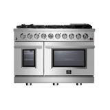 Forno Massimo 48″ Freestanding Gas Range - Stainless (FFSGS623948)