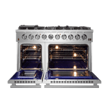 Forno Massimo 48″ Freestanding Gas Range - Stainless (FFSGS623948)