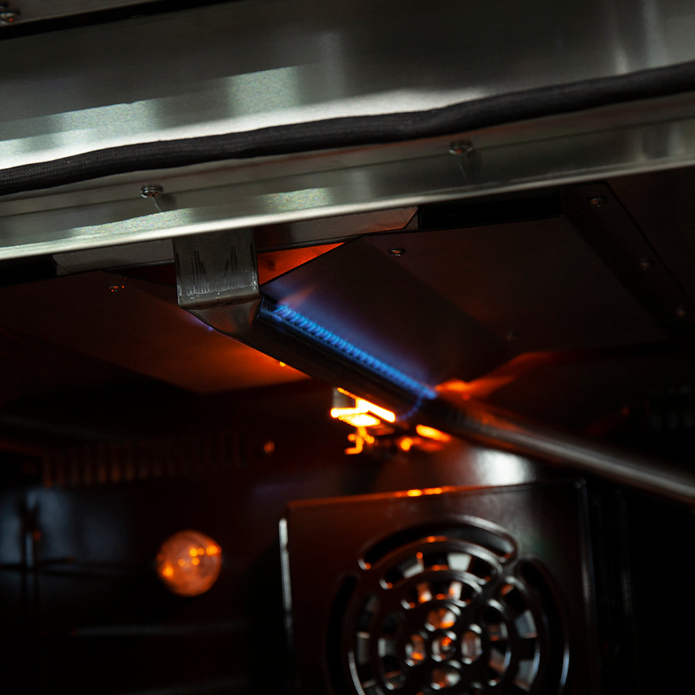 FORNO  Galiano 36-Inch Freestanding Gas Range, , 6 Burners, Energy Efficient - Stainless (FFSGS624436)