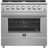 Forno 36″ Galiano Gas Range 6 Sealed Burners - Stainless (FFSGS624436)