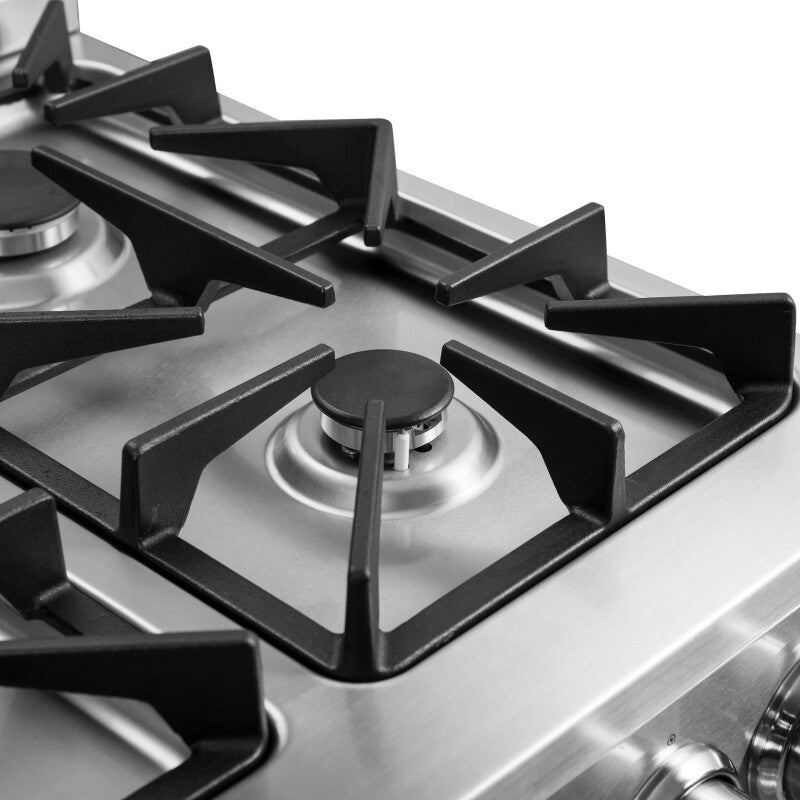 Forno Breno 24″ Freestanding Gas Range - Stainless (FFSGS627224)