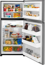 FRIGIDAIRE 30-Inch 18 Cu. Ft. Garage Ready Top Freezer Refrigerator - Stainless Steel (FFTR1835VS)