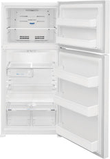 FRIGIDAIRE 30-Inch 18 Cu. Ft. Garage Ready Top Freezer Refrigerator - White (FFTR1835VW)