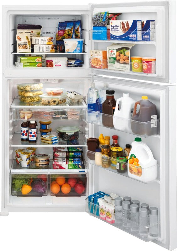 Frigidaire 20.0 Cu. Ft. Top Freezer Refrigerator - White (FFTR2045VW)