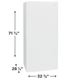 FRIGIDAIRE  20 Cu. Ft. Garage Ready Upright Freezer - White (FFUE2022AW)