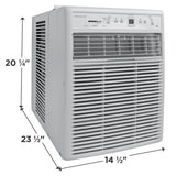 FRIGIDAIRE  8,000 BTU Slider Casement Window Room Air Conditioner - White (FHSC082WB1)