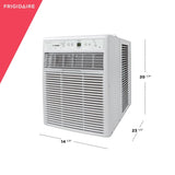 Frigidaire  8,000 BTU Slider Casement Window Room Air Conditioner - White (FHSC082WB1)