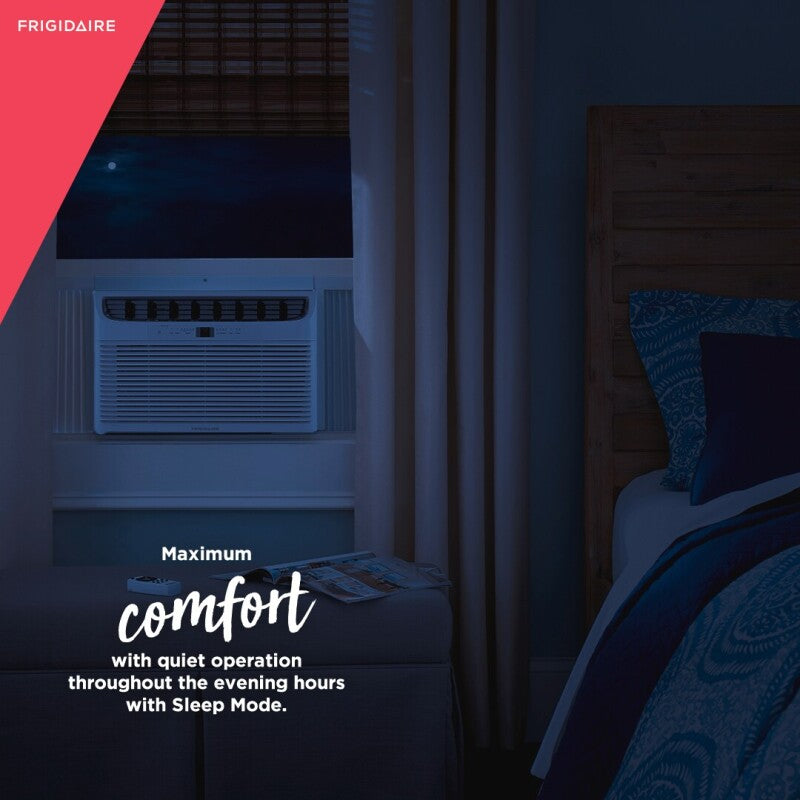 FRIGIDAIRE 18,000 BTU Window Room Air Conditioner with Supplemental Heat -  (FHWE182WB2)