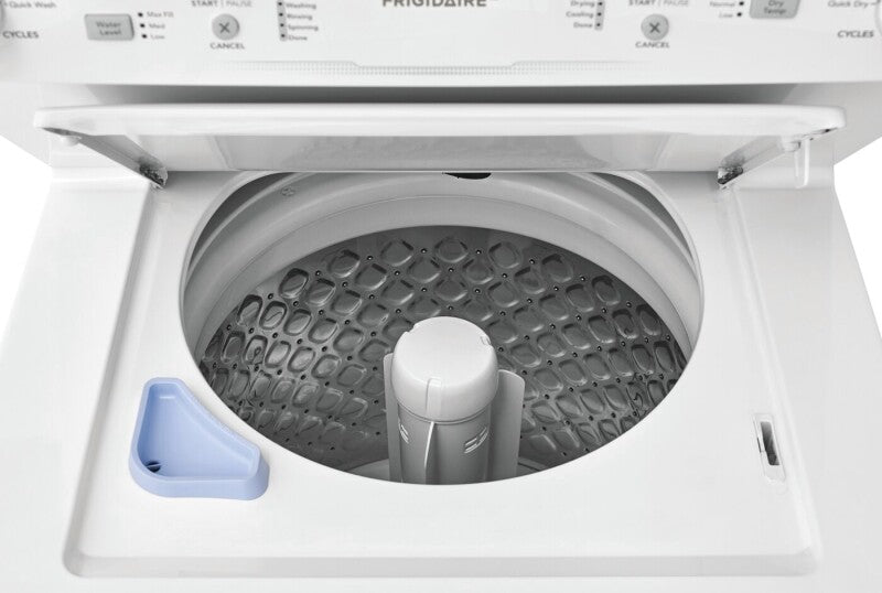Frigidaire Electric Washer/Dryer Laundry Center - 3.9 Cu. Ft Washer and 5.5 Cu. Ft. Dryer - White (FLCE7522AW)