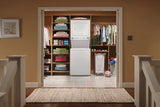 Frigidaire Electric Washer/Dryer Laundry Center - 3.9 Cu. Ft Washer and 5.5 Cu. Ft. Dryer - White (FLCE7522AW)