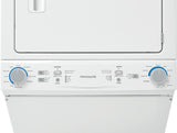 Frigidaire Gas Washer/Dryer Laundry Center - 3.9 Cu. Ft Washer and 5.5 Cu. Ft. Dryer - White (FLCG7522AW)