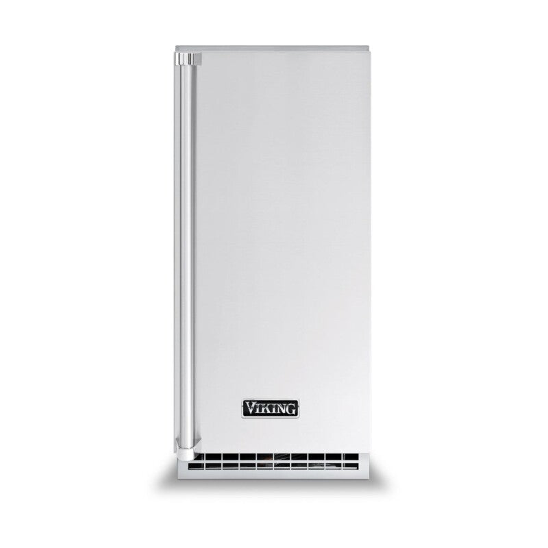 Viking 15" Outdoor Clear Ice Machine with Drain Pump - Stainless Steel (FPIM515)