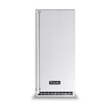 Viking 15" Outdoor Clear Ice Machine with Drain Pump - Stainless Steel (FPIM515)