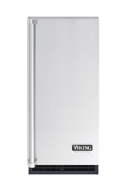 Viking 15" Outdoor Clear Ice Machine with Drain Pump - Stainless Steel (FPIM515)