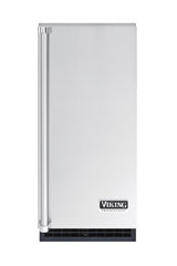 Viking 15" Outdoor Clear Ice Machine with Drain Pump - Stainless Steel (FPIM515)