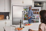 Frigidaire Professional  19 Cu. Ft. Single-Door Refrigerator - Stainless Steel (FPRU19F8WF)