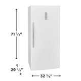 FRIGIDAIRE  20 Cu. Ft. Garage Ready Single-Door Refrigerator - White (FRAE2024AW)