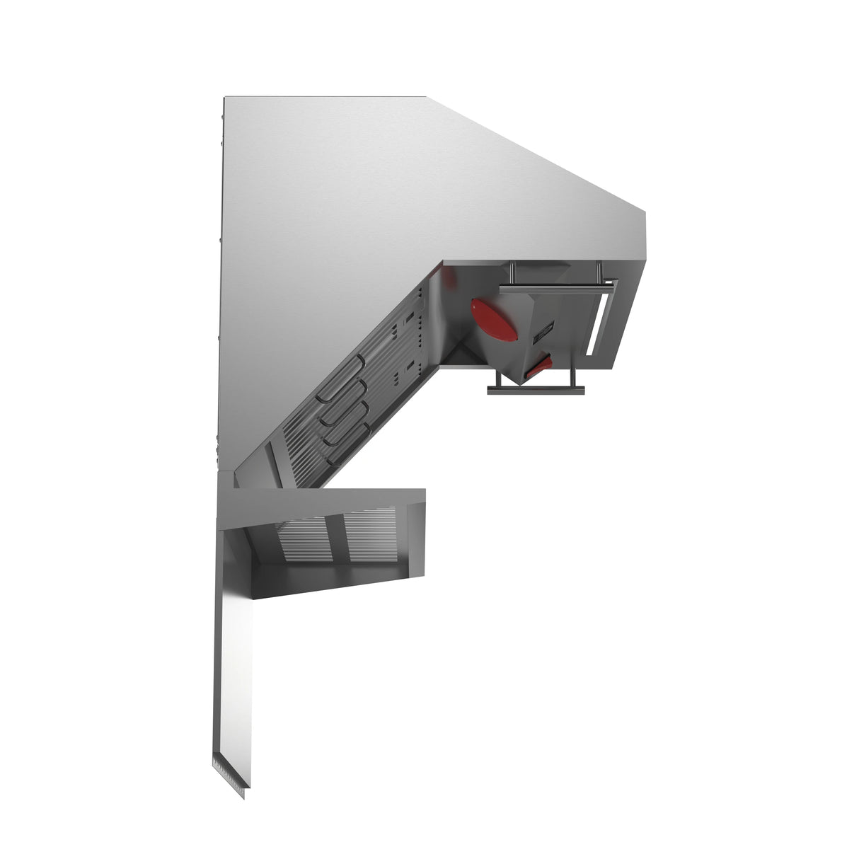 FORNO  Savona 30-Inch Wall Mount Range Hood, Baffle Filters, Backsplash Included - Stainless Steel (FRHWM502930)