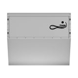 FORNO  Savona 30-Inch Wall Mount Range Hood, Baffle Filters, Backsplash Included - Stainless Steel (FRHWM502930)