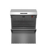FORNO Savona ? 30″ Wall Mount Range Hood with Baffle filter & Back Splash - Stainless (FRHWM502930)