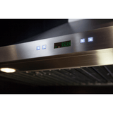 FORNO Siena 30″ Wall Mount Range Hood with Baffle Filters - Stainless Steel (FRHWM508430)
