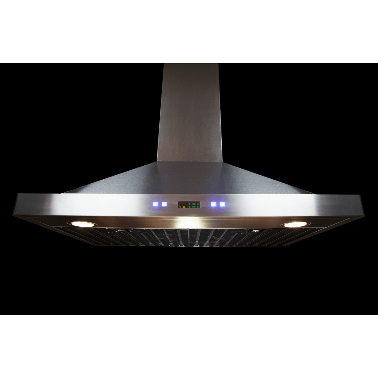 FORNO Siena 30″ Wall Mount Range Hood with Baffle Filters - Stainless Steel (FRHWM508430)