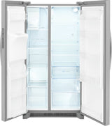 Frigidaire  22 Cu. Ft. 36" Counter-Depth Side-by-Side Refrigerator - Stainless Steel (FRSC2333AS)