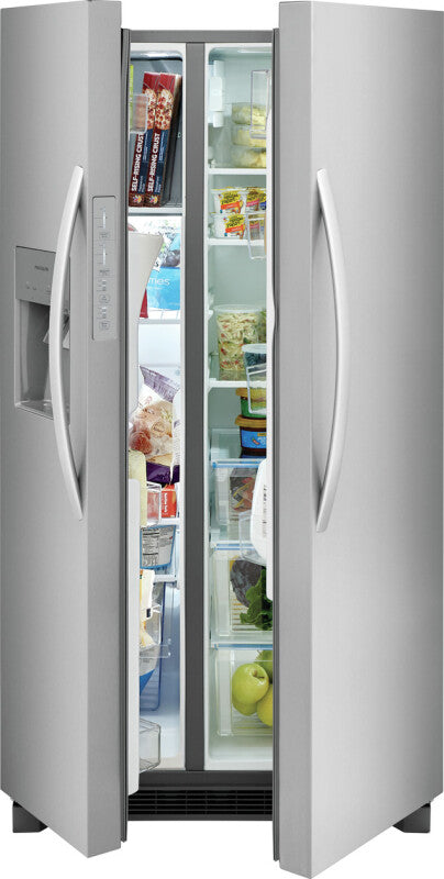 Frigidaire 22.3 Cu. Ft. 36" Counter Depth Side by Side Refrigerator - Stainless Steel (FRSC2333AS)