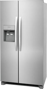 Frigidaire  22 Cu. Ft. 36" Counter-Depth Side-by-Side Refrigerator - Stainless Steel (FRSC2333AS)