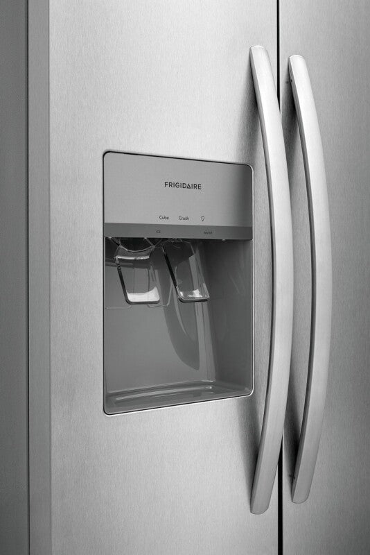 Frigidaire 22.3 Cu. Ft. 33" Standard Depth Side by Side Refrigerator - Stainless Steel (FRSS2323AS)