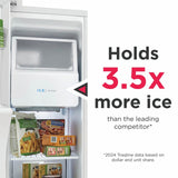 Frigidaire  25.6 Cu. Ft. 36" Standard Depth Side by Side Refrigerator - Stainless Steel (FRSS2623AS)
