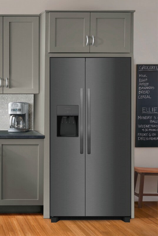 Frigidaire  25.6 Cu. Ft. 36" Standard Depth Side by Side Refrigerator - Stainless Steel (FRSS2623AS)
