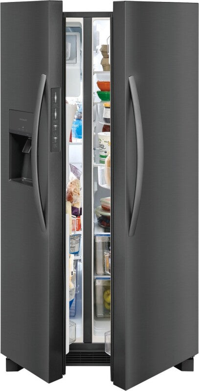 Frigidaire  25.6 Cu. Ft. 36" Standard Depth Side by Side Refrigerator - Stainless Steel (FRSS2623AS)