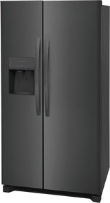 Frigidaire  26 Cu. Ft. 36" Standard-Depth Side-by-Side Refrigerator - Stainless Steel (FRSS2623AS)