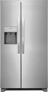 FRIGIDAIRE  26 Cu. Ft. 36" Standard-Depth Side-by-Side Refrigerator - Stainless Steel (FRSS2623AS)