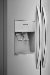 FRIGIDAIRE  26 Cu. Ft. 36" Standard-Depth Side-by-Side Refrigerator - Stainless Steel (FRSS2623AS)