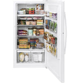 GE 17.3 Cu. Ft. Frost-Free Garage Ready Upright Freezer - White (FUF17DLRWW)