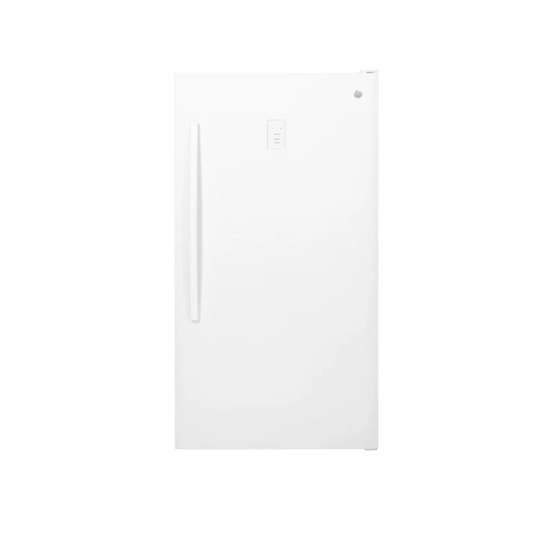 GE 17.3 Cu. Ft. Frost-Free Garage Ready Upright Freezer - White (FUF17DLRWW)