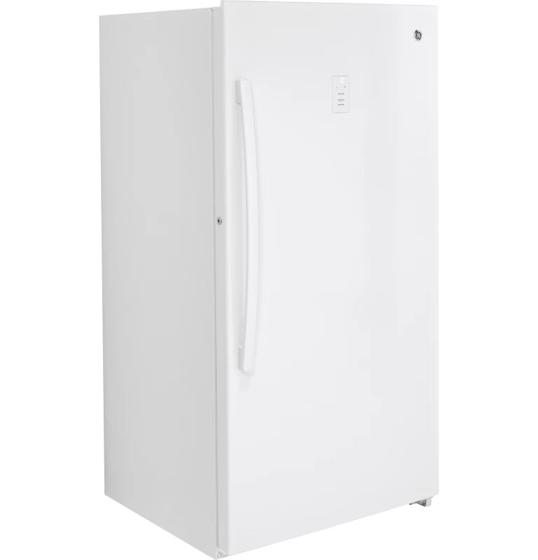 GE 17.3 Cu. Ft. Frost-Free Garage Ready Upright Freezer - White (FUF17SMRWW)