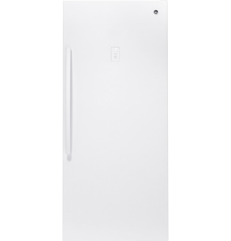 GE 21.3 Cu. Ft. Frost-Free Garage Ready Upright Freezer - White (FUF21DLRWW)
