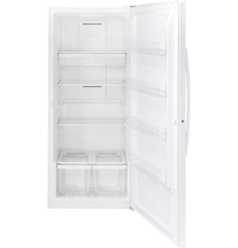GE 21.3 Cu. Ft. Frost-Free Garage Ready Upright Freezer - White (FUF21DLRWW)