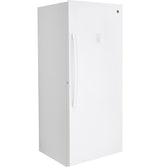GE 21.3 Cu. Ft. Frost-Free Garage Ready Upright Freezer - White (FUF21DLRWW)