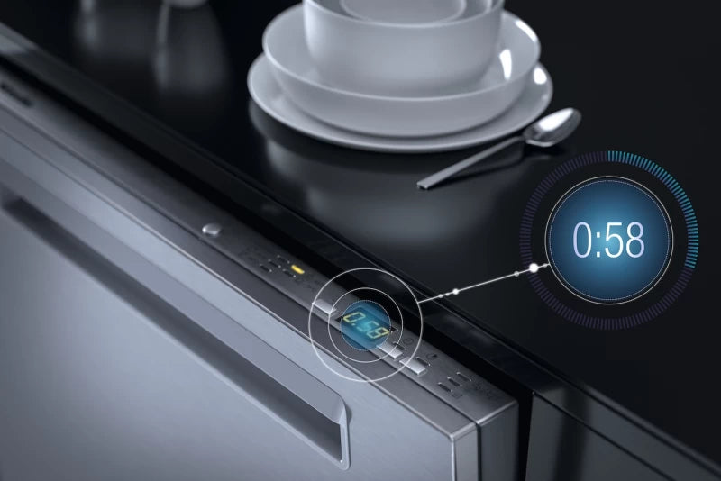MIELE Fully integrated dishwashers for optimum drying results thanks to AutoOpen drying. - Yellow (G5266SCVISFP)