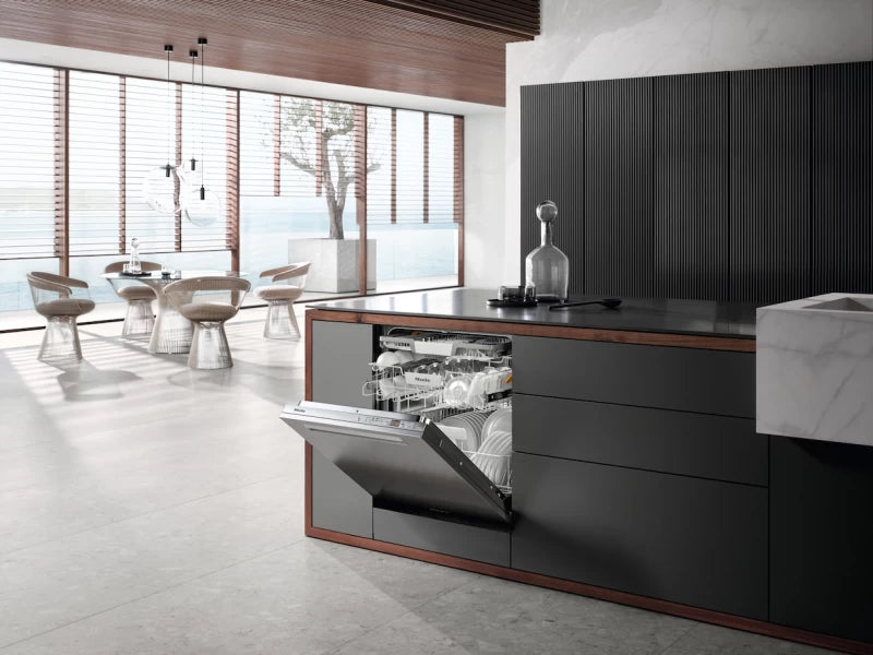MIELE Fully integrated dishwashers for optimum drying results thanks to AutoOpen drying. - Yellow (G5266SCVISFP)