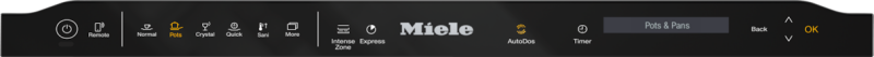 MIELE Fully integrated dishwashers with Automatic Dispensing?thanks to AutoDos with integrated?PowerDisk. - White (G7366SCVISF)